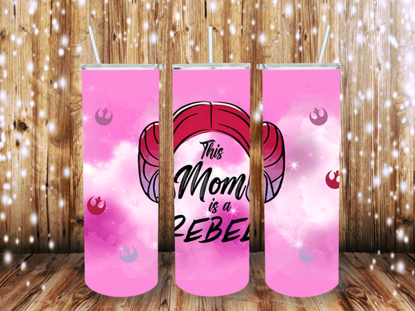 Mom Rebel 20 oz Tumbler