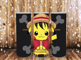 One Piece Pikachu 20 oz Tumblers