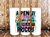 Penny 20 oz tumbler