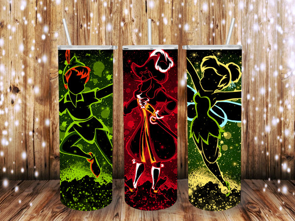 Peter Pan Lights 20 oz Tumbler