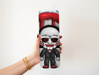 Puffy Jigsaw 20 oz tumbler