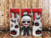 Puffy Jigsaw 20 oz tumbler