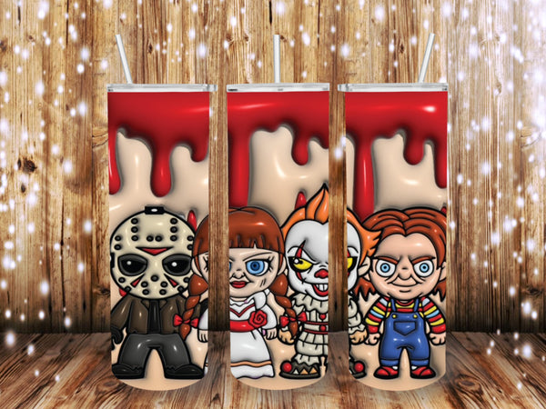 Puffy Killer 1 20 oz tumbler