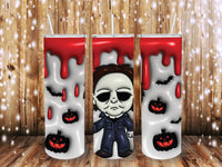 Puffy Micheal 20 oz tumbler