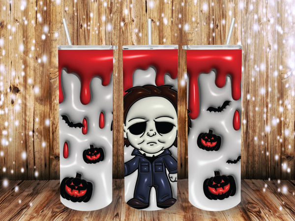 Puffy Micheal 20 oz tumbler