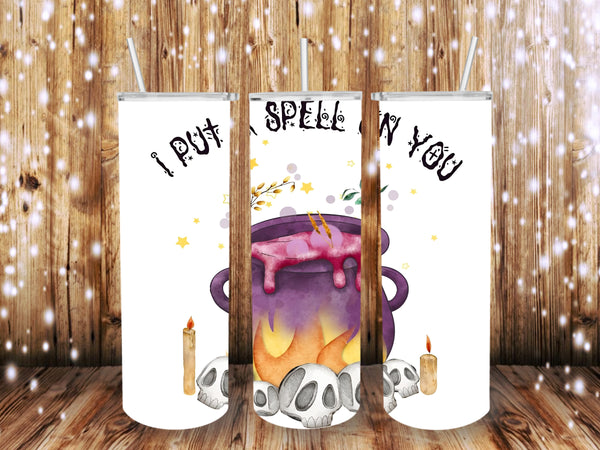 Put a spell on you paint 20 oz Tumbler