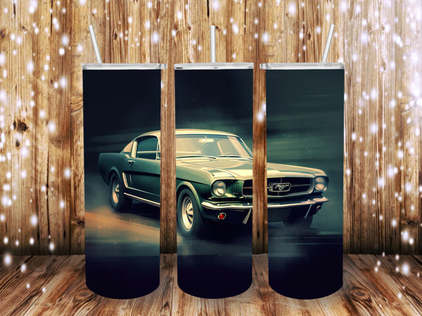 Sliding Mustang 20 oz Tumbler