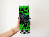 Strip Smash Fix 20 oz Tumbler
