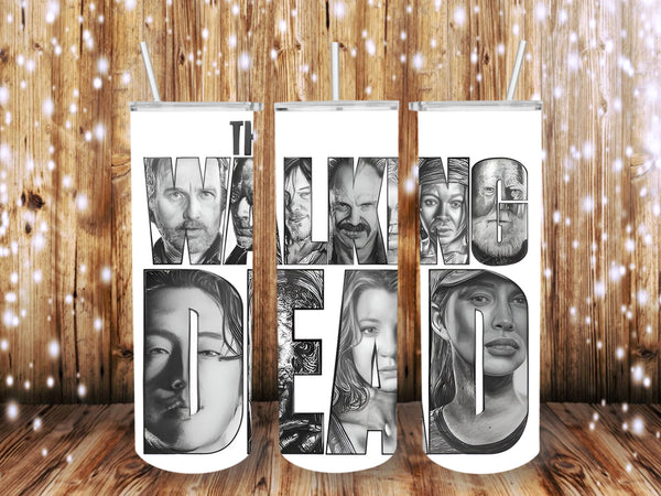 TWD Words 20 oz Tumbler