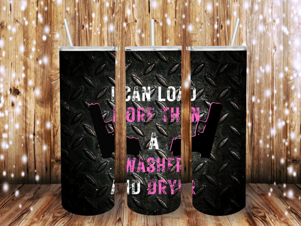 Washer and Dryer 20 oz Tumbler